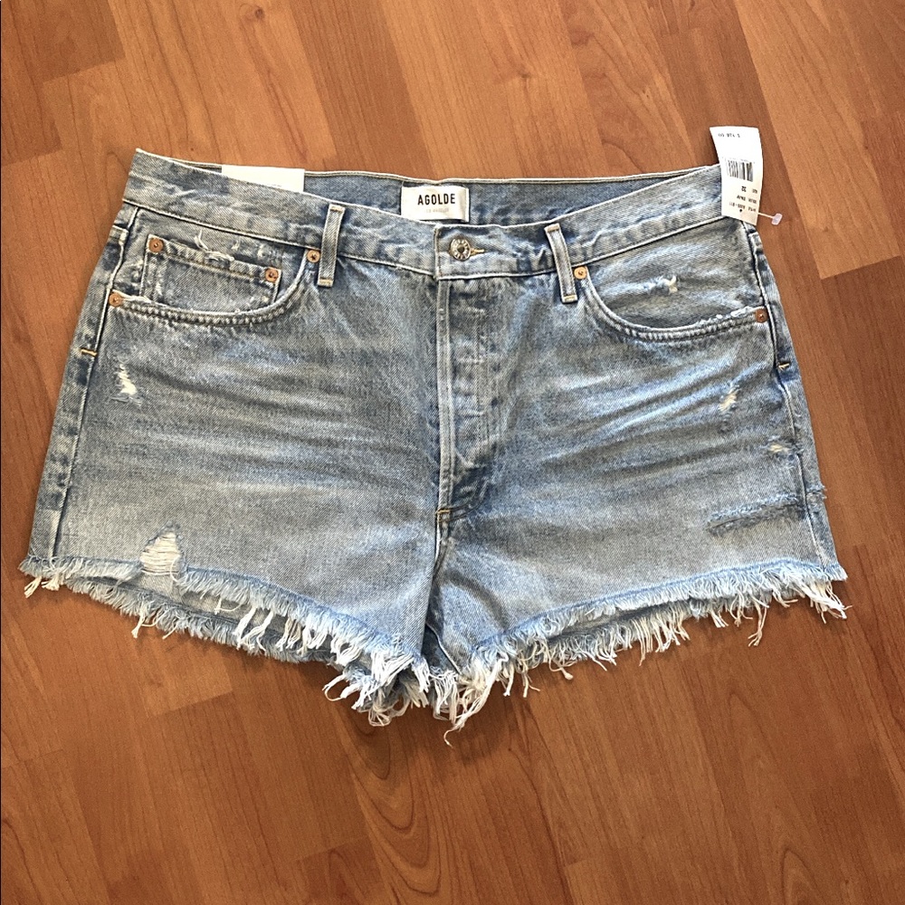 Agolde Parker Frayed Hem Vintage Short *NWT*
